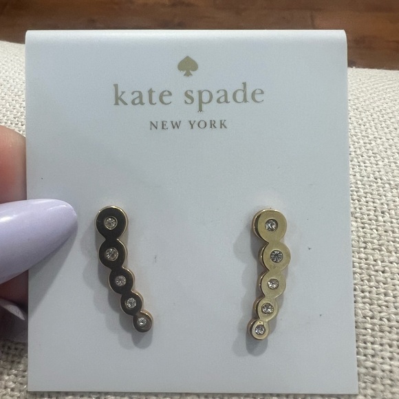 kate spade Jewelry - Kate Spade Dainty Sparklers Earrings!
